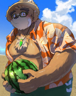 Rating: s
ID: 5675129
Date: 2025-06-29 10:42:39 -0400
Status: active
Score: 1
2025 anthro beach bear blush bottomwear brown_body brown_fur clothed clothing eyewear food fruit fur glasses hat headgear headwear hi_res kemono lifewonders male mammal melon moobs open_clothing open_shirt open_topwear outside overweight overweight_male plant shirt shorts solo straw_hat suna_sand1 tokyo_afterschool_summoners topwear volos_(tas) water watermelon post #5675129