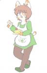 Rating: s
ID: 720415
Date: 2015-09-02 22:43:24 -0400
Status: active
Score: 2
anthro apron brown_body brown_fur brown_hair cake cinnamon_(disambiguation) clothed clothing dessert domestic_cat felid feline felis female food footwear fur h-e-h hair hannerr mammal mature_anthro mature_female multicolored_body multicolored_fur open_mouth pastry purple_eyes shoes simple_background slippers smile solo spots sweets two_tone_body two_tone_fur whiskers white_background white_body white_fur post #720415