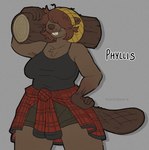 Rating: s
ID: 5185858
Date: 2024-11-16 13:43:33 -0500
Status: active
Score: 27
anthro beanie beaver beaver_tail bottomwear breasts brown_hair buckteeth chest_tuft clothed clothing female front_view fully_clothed hair hand_on_hip hat headgear headwear holding_object log mammal rodent shirt shorts simple_background smile snailerpark solo tank_top teeth tied_shirt topwear tuft whiskers wood post #5185858