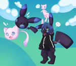 Rating: s
ID: 4254260
Date: 2023-08-25 17:56:55 -0400
Status: active
Score: 24
absurd_res ambiguous_gender anthro blue_eyes cloud colored confusion crossover duo feral flying fur game_freak generation_1_pokemon hi_res konoeikreations legendary_pokemon male mew_(pokemon) nintendo pikachu pink_body pink_fur pokemon pokemon_(species) size_difference slime slime_(slime_rancher) slime_rancher smaller_feral standing tail post #4254260