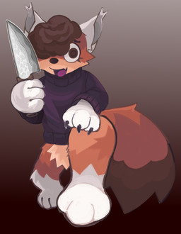 Rating: s
ID: 5657853
Date: 2025-06-21 10:55:36 -0400
Status: active
Score: 1
absurd_res ambiguous_gender anthro clothed clothing digital_media_(artwork) digital_painting_(artwork) finished_commission fully_clothed gloves handwear hi_res holding_knife holding_object knife knife_play looking_at_viewer open_mouth painting_(artwork) smile solo toficcino weapon post #5657853