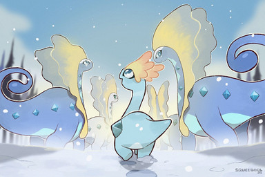 Rating: s
ID: 5658077
Date: 2025-06-21 12:53:35 -0400
Status: active
Score: 27
3:2 amaura ambiguous_gender aurorus blue_body blue_scales detailed_background dinosaur evergreen_tree feral forest fossil_pokemon frill_(anatomy) generation_6_pokemon group head_crest head_frill herd looking_back looking_up membrane_(anatomy) membranous_frill nintendo open_mouth pine_tree plant pokemon pokemon_(species) prehistoric_species reptile sauropod sauropodomorph scales scalie shiny_pokemon snow snowing spikes spikes_(anatomy) squeegool tree walking post #5658077