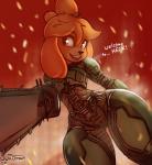 Rating: s
ID: 2134852
Date: 2020-01-31 19:00:31 -0500
Status: active
Score: 299
2020 animal_crossing anthro butt butt_from_the_front canid canine canis chainsaw clothed clothing conditional_dnp digital_media_(artwork) domestic_dog doom_(series) female fur hi_res id_software isabelle_(animal_crossing) looking_at_viewer mammal microsoft nintendo open_mouth power_tool shih_tzu simple_background solo thick_thighs tongue tools toy_dog wide_hips wizardlywalrusking yellow_body yellow_fur post #2134852