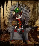 Rating: s
ID: 2621935
Date: 2021-02-19 13:24:11 -0500
Status: active
Score: 5
4_fingers anthro black_boots black_clothing black_footwear black_hair boots bottomwear camo camo_print chair clothed clothing colored_nails ear_piercing felid feline female fingers footwear front_view fully_clothed fur furniture game_of_thrones green_clothing green_hat green_headwear green_shirt green_topwear grey_bottomwear grey_clothing grey_pants hair hat headgear headwear hellraiser high_heeled_boots high_heels highlights_(coloring) inner_ear_fluff lament_configuration legwear lynx makrosh mammal melissa_lynx multicolored_clothing multicolored_shirt multicolored_topwear nails open_mouth pants pattern_clothing pattern_shirt pattern_sweater pattern_topwear piercing purple_nose red_clothing red_eyes red_shirt red_topwear shirt shoes sitting smiley_face snout solo striped_clothing striped_shirt striped_sweater striped_topwear stripes sweater tan_body tan_fur teeth thigh_boots thigh_highs three-quarter_view throne topwear tuft two_tone_clothing two_tone_shirt two_tone_topwear uniform post #2621935
