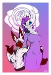 Rating: s
ID: 4090213
Date: 2023-06-03 17:02:43 -0400
Status: active
Score: 32
absurd_res anthro black_sclera blue_eyes clothing conditional_dnp demon digit_ring dress duo felid female flower fluffy fluffy_tail fur hair hi_res jewelry kitty_(firepawdacat) larger_female lodi_(artist) lodi_(character) long_hair male male/female mammal pantherine plant purple_clothing purple_dress purple_hair red_body red_fur ring size_difference smaller_male standing stripes tail tiger wedding wedding_dress wedding_ring white_body white_fur white_hair post #4090213