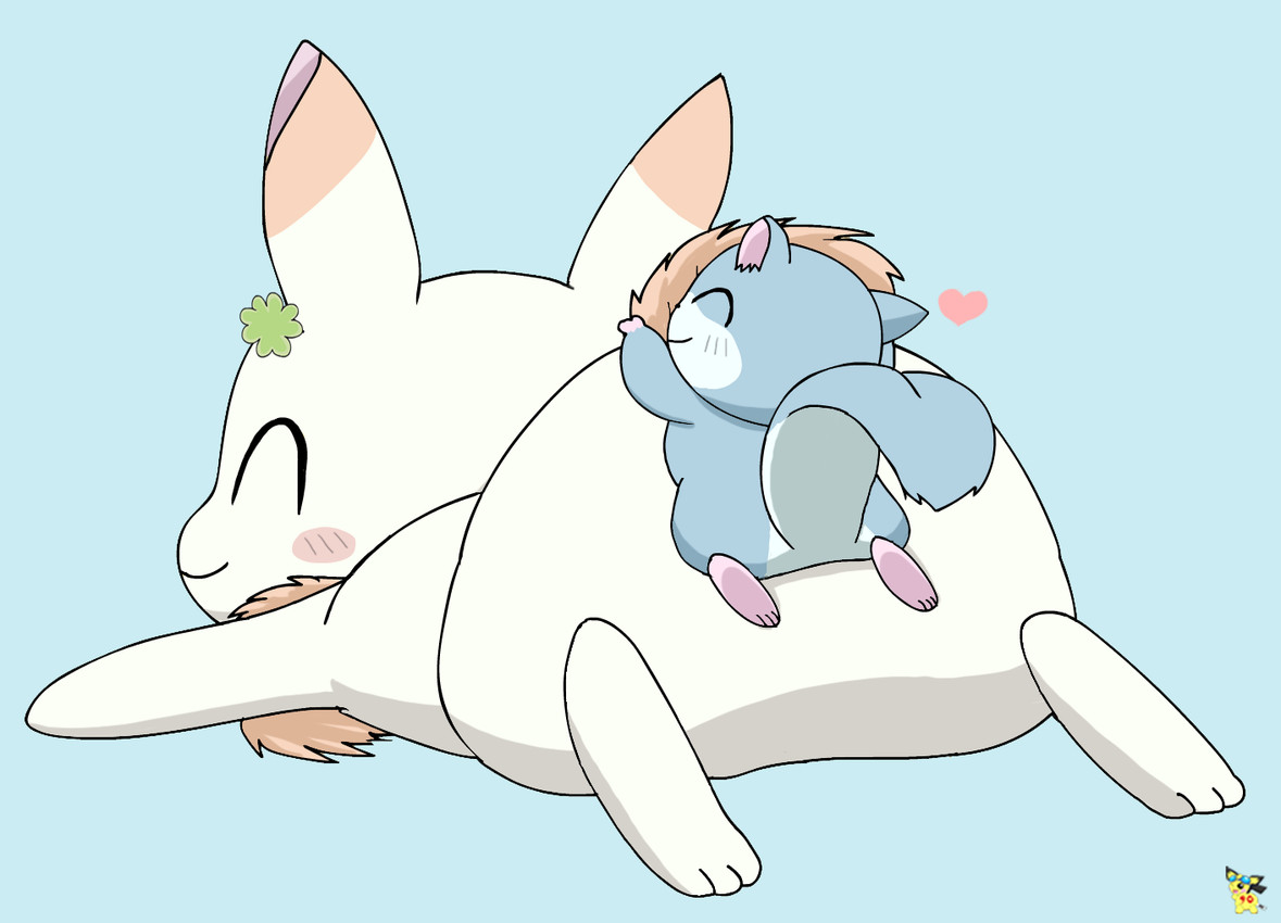 clover and hickory (happy happy clover) created by pichu90