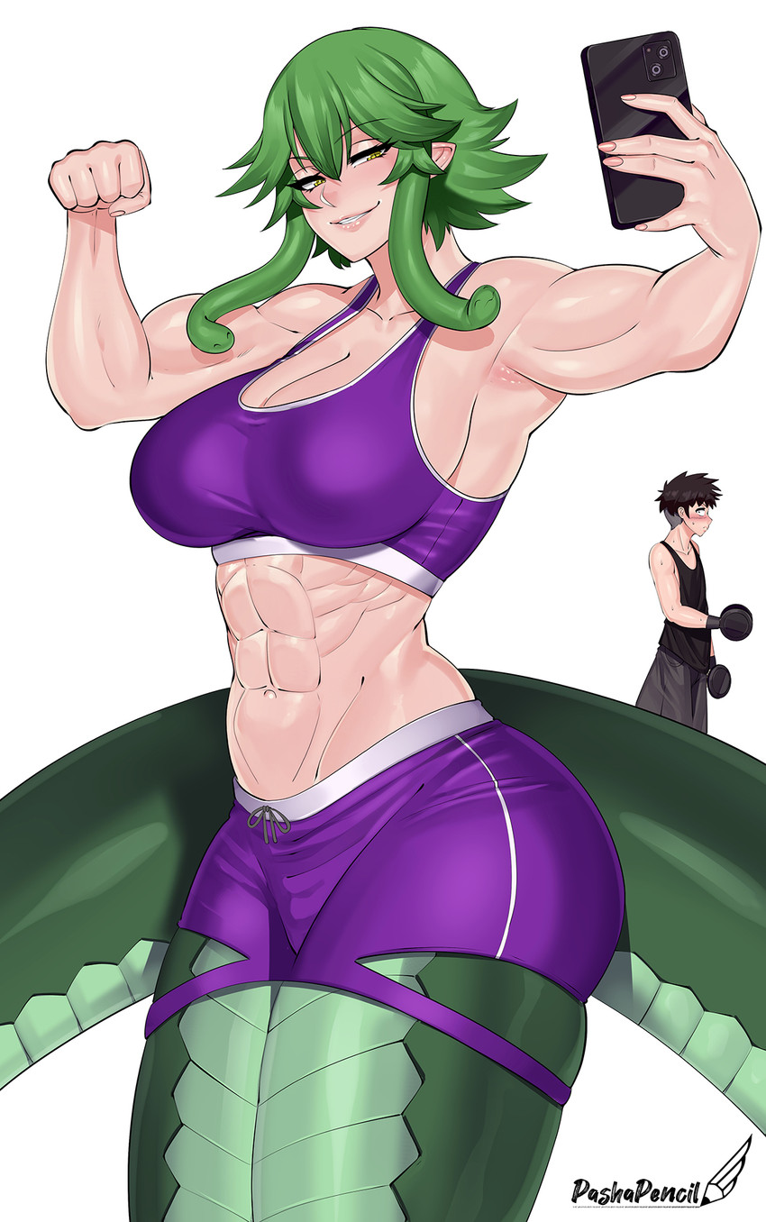 medusa (european mythology and etc) created by pashapencil
