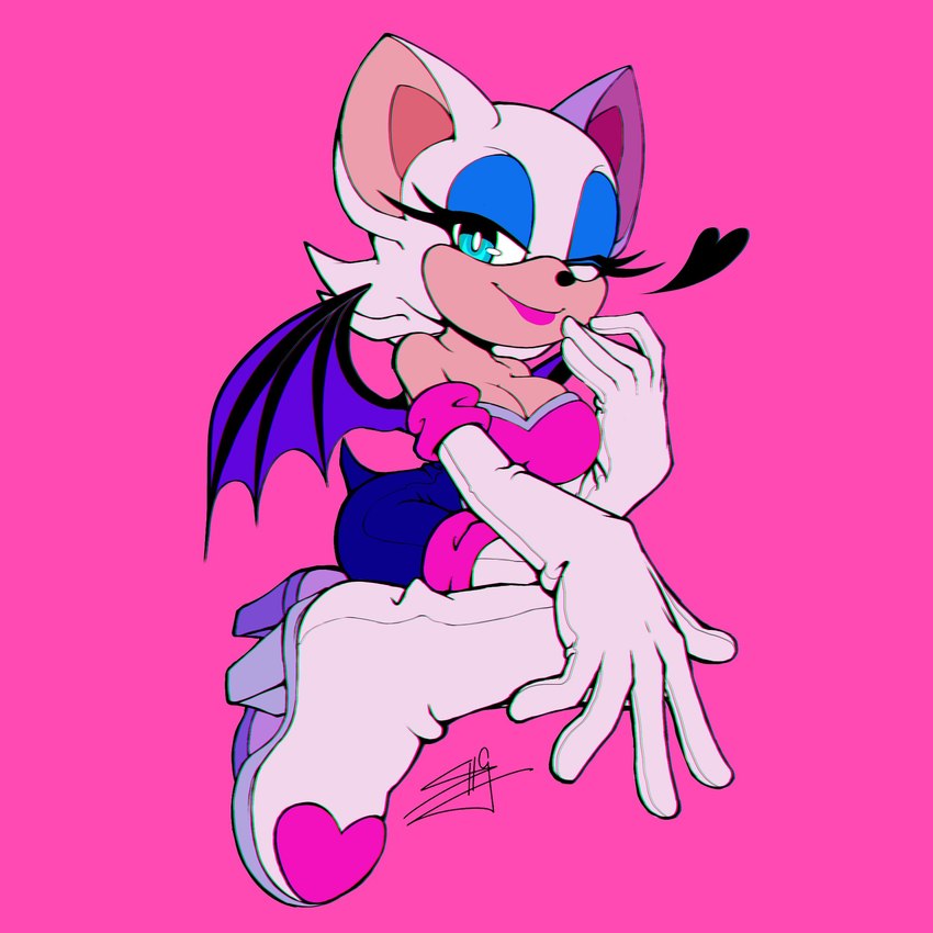 rouge the bat (sonic the hedgehog (series) and etc) created by shgx