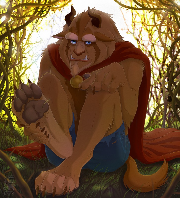 beast (beauty and the beast and etc) created by zenthetiger