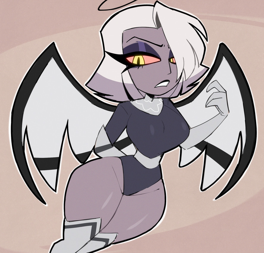 vaggie (hazbin hotel and etc) created by nelljoestar