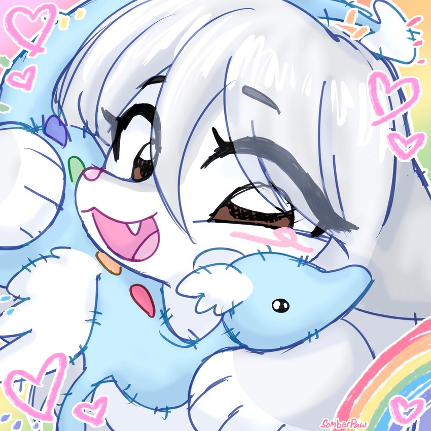 sky dragon (jellycat) created by somberpaw