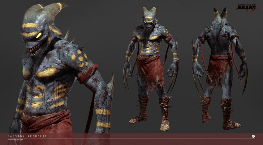 aarbron (shadow of the beast) created by lweikang312