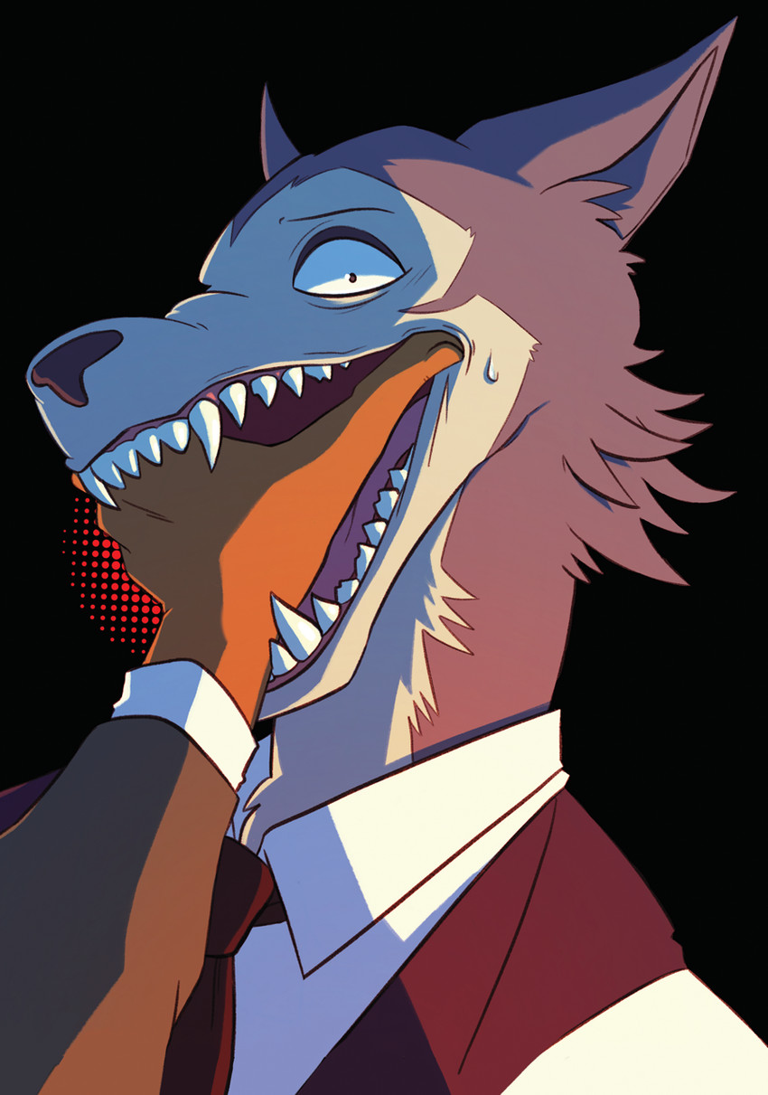 legoshi and louis (beastars) created by karina farek