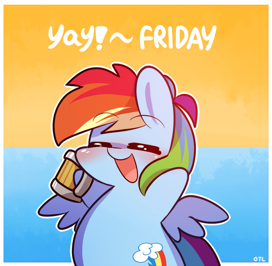 rainbow dash (friendship is magic and etc) created by mackinn7