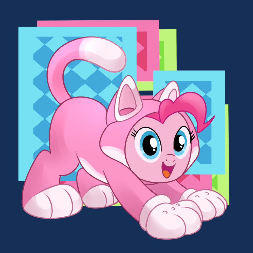 cat peach and pinkie pie (friendship is magic and etc) created by madmax