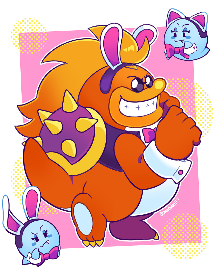 grubba, lahla, macho grubba, and peeka (paper mario: the thousand year door and etc) created by bonbonbatty