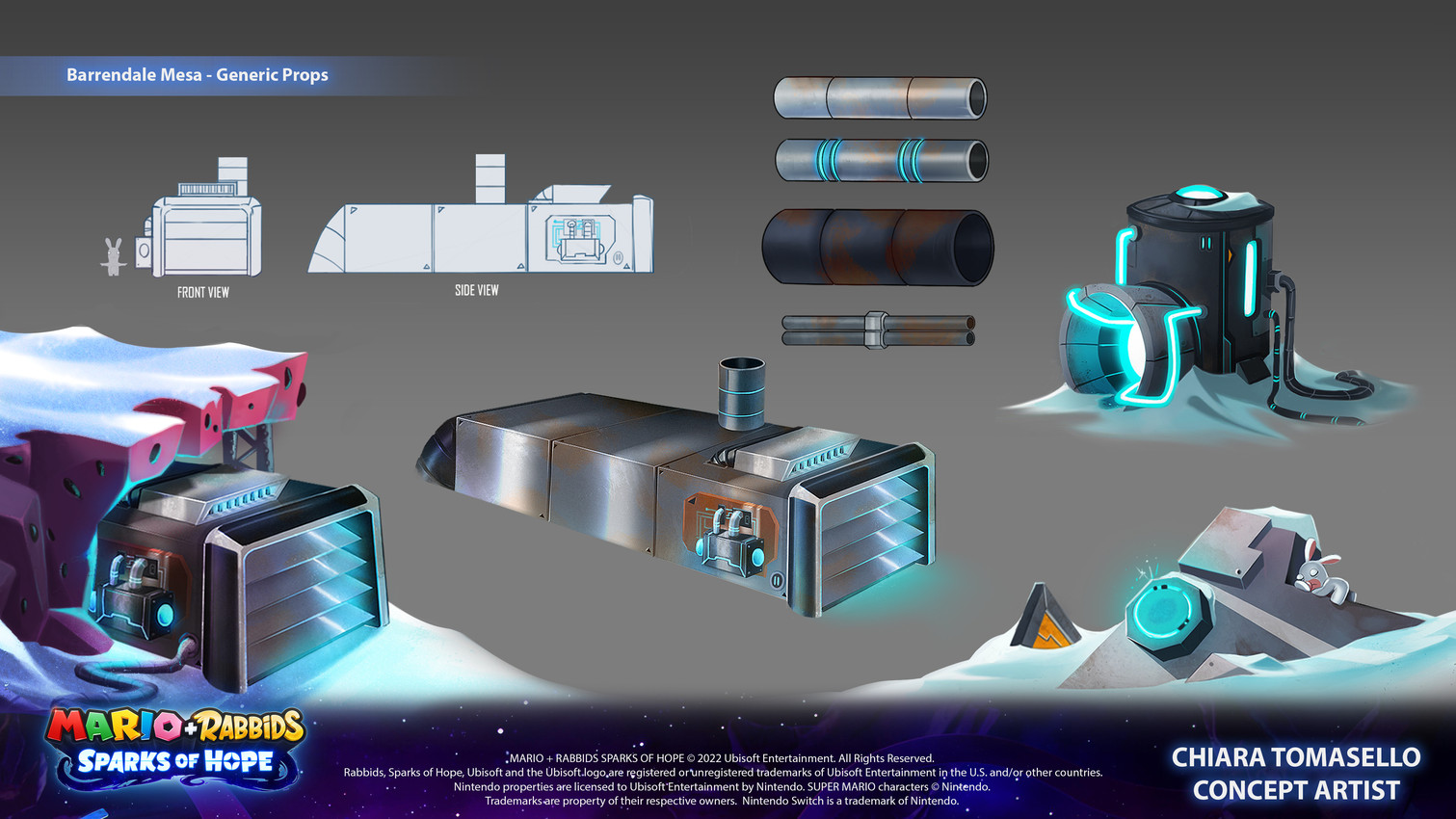 mario plus rabbids sparks of hope and etc created by chiara tomasello