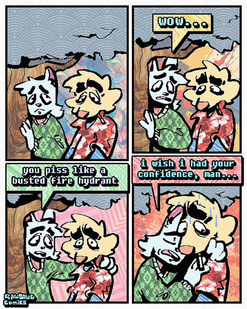 desmond and stahli created by rawdawgcomics