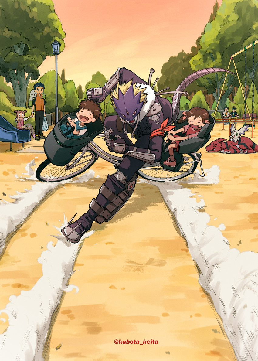 henry wong, kazu shioda, suzie wong, and takato matsuki (bandai namco and etc) created by kubota keita