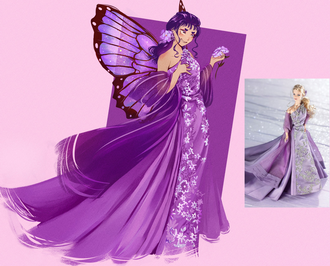 willa (barbie (animated film series) and etc) created by cak3iscake