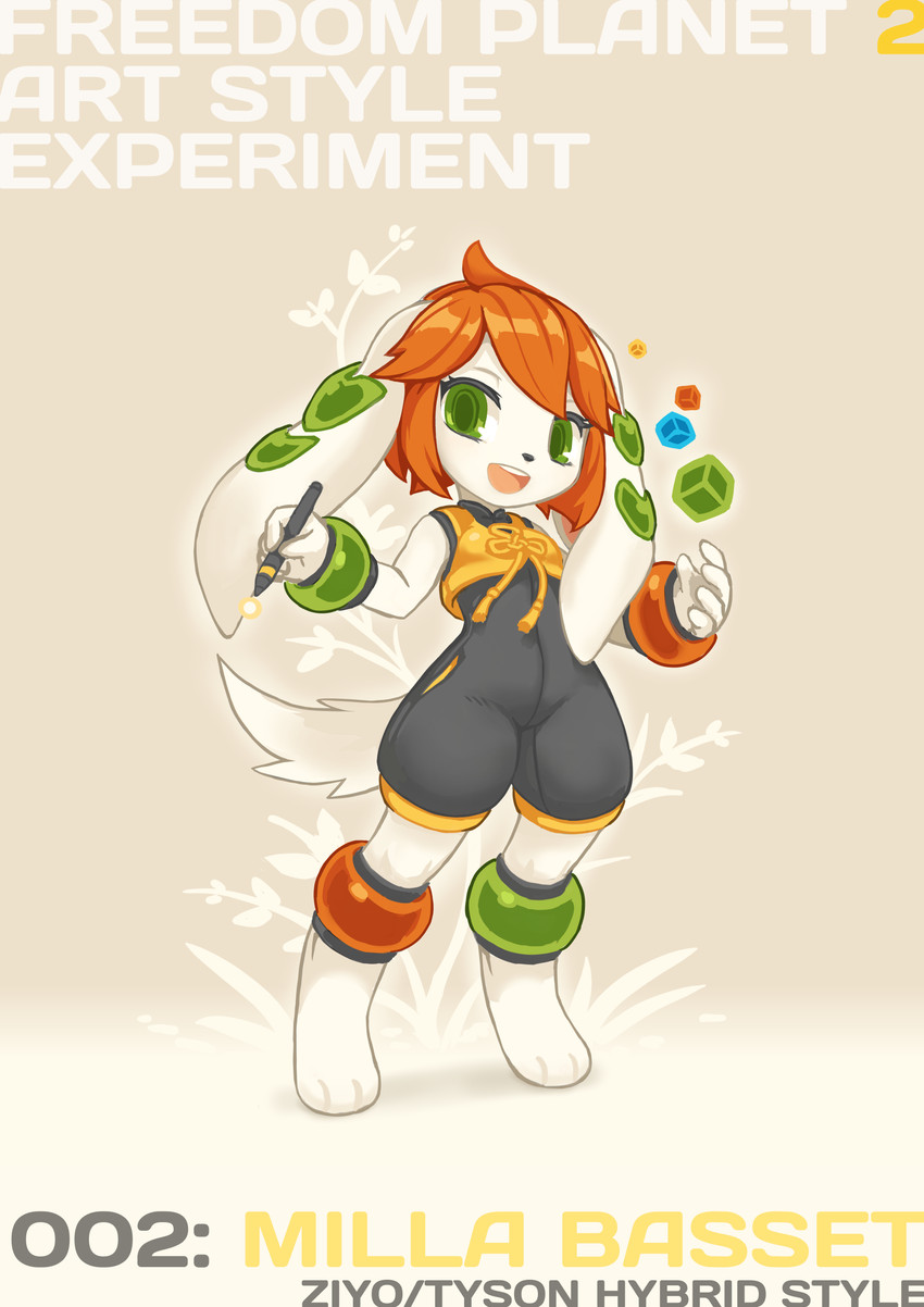 milla basset (freedom planet and etc) created by tyson tan