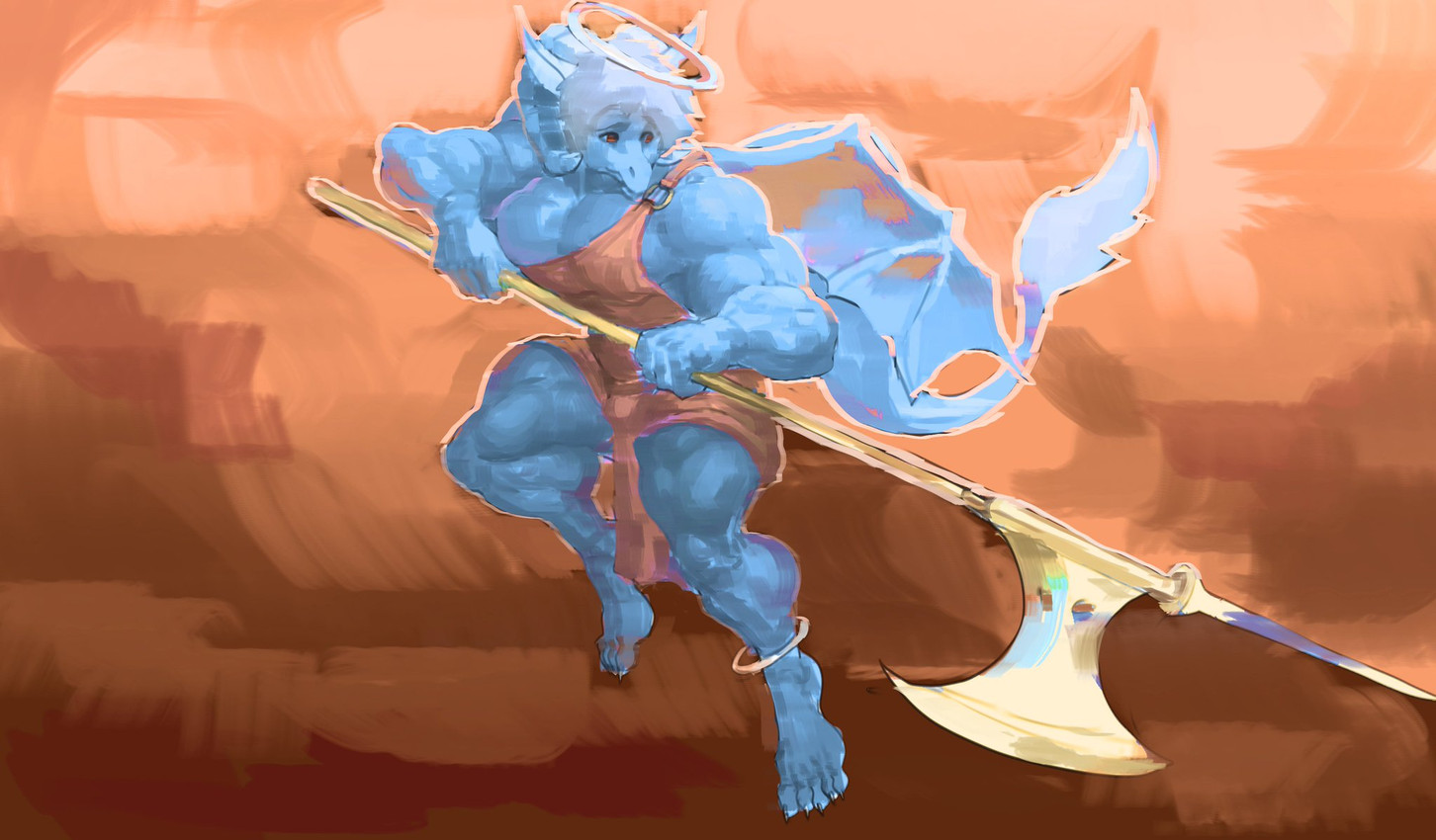 mutedsalmon (mythology) created by feltp