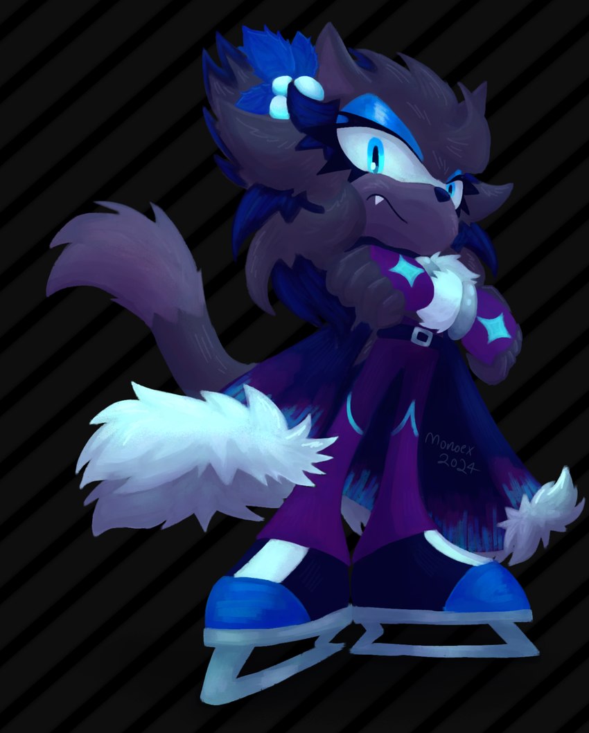 fan character and vendetta the vandal (sonic the hedgehog (series) and etc) created by monoexart