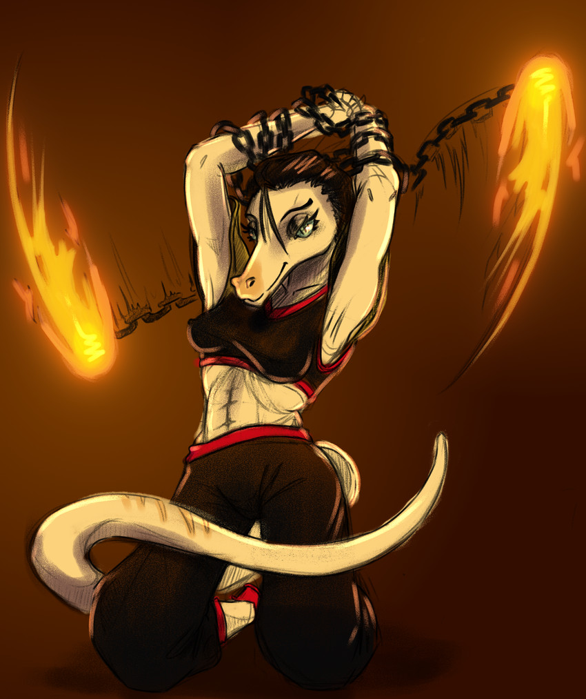 miquella ashtail (i wani hug that gator and etc) created by bessledno