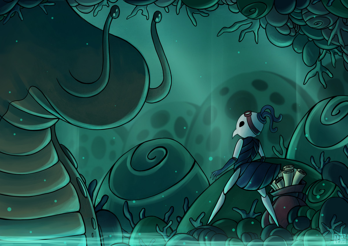 fan character and unn (hollow knight and etc) created by netmors