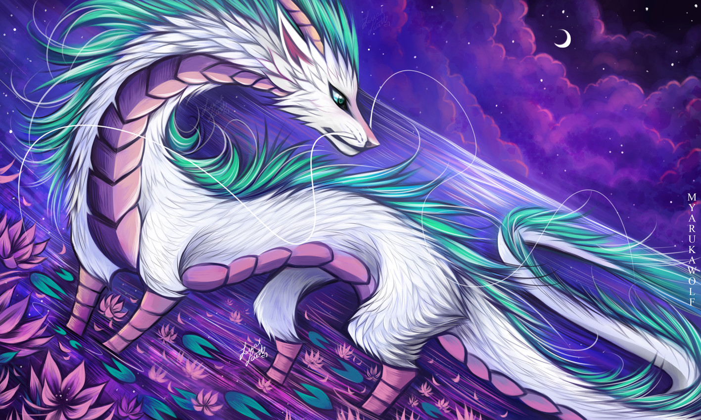 haku (east asian mythology and etc) created by myarukawolf