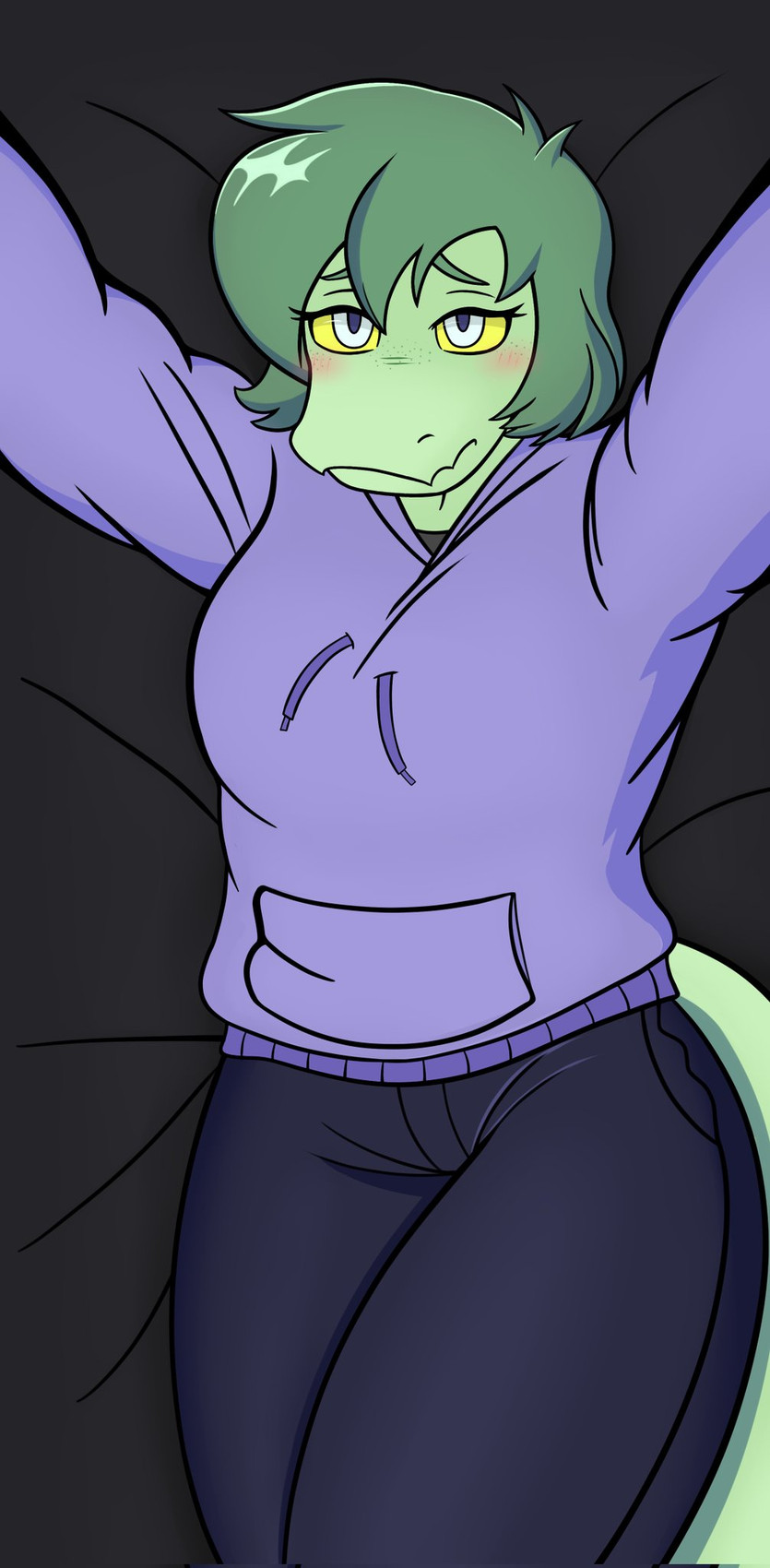 olivia halford (i wani hug that gator and etc) created by big daddy (artist)