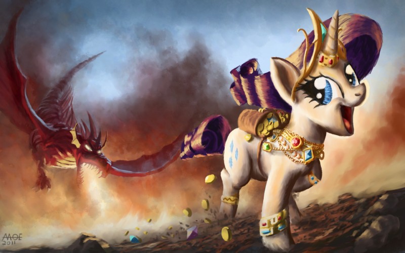 rarity (friendship is magic and etc) created by moe (artist)