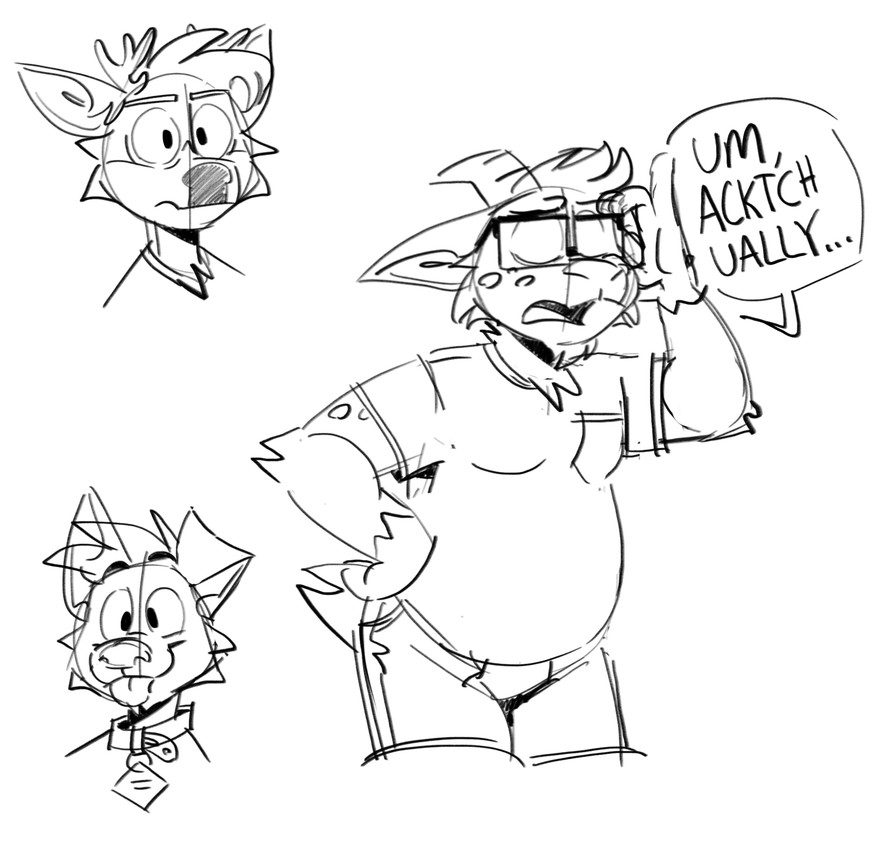 darwin, gary, and matt riskely created by tinydeerguy