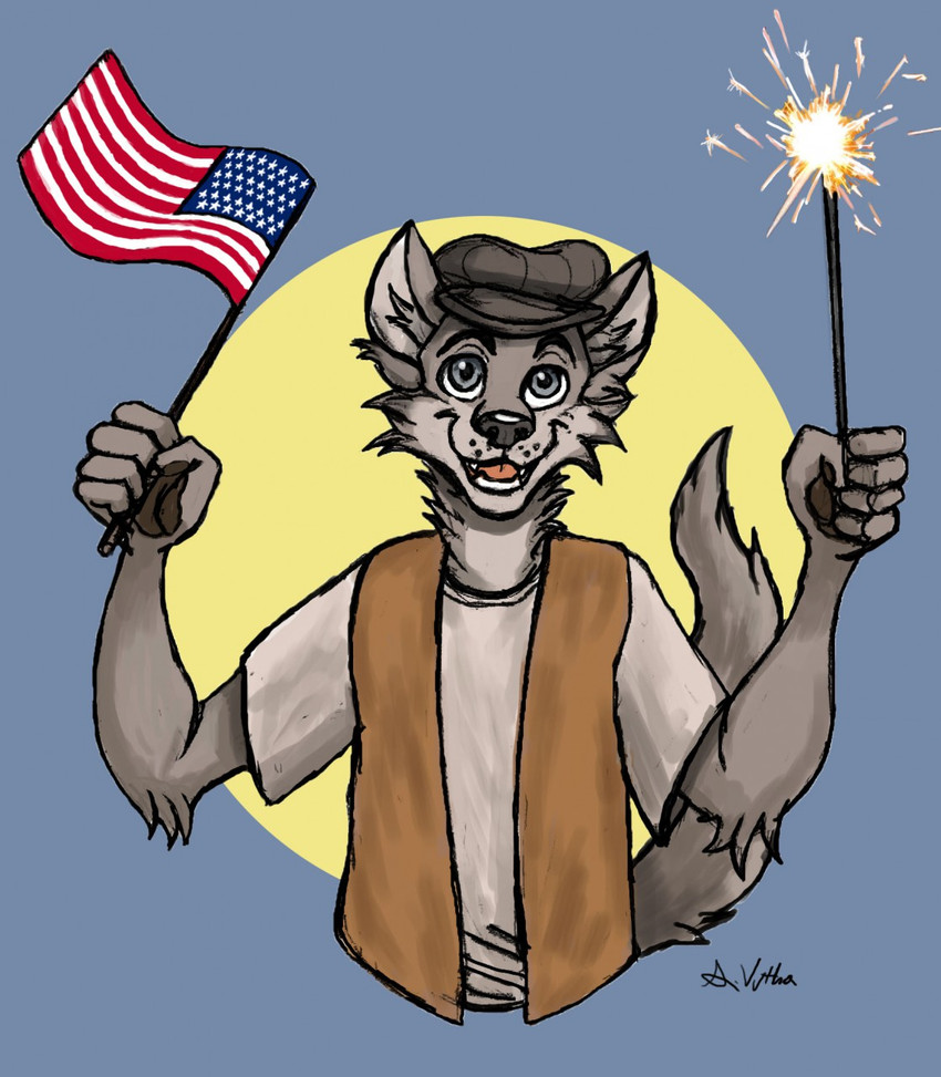 peter gray (4th of july) created by thelivingshadow