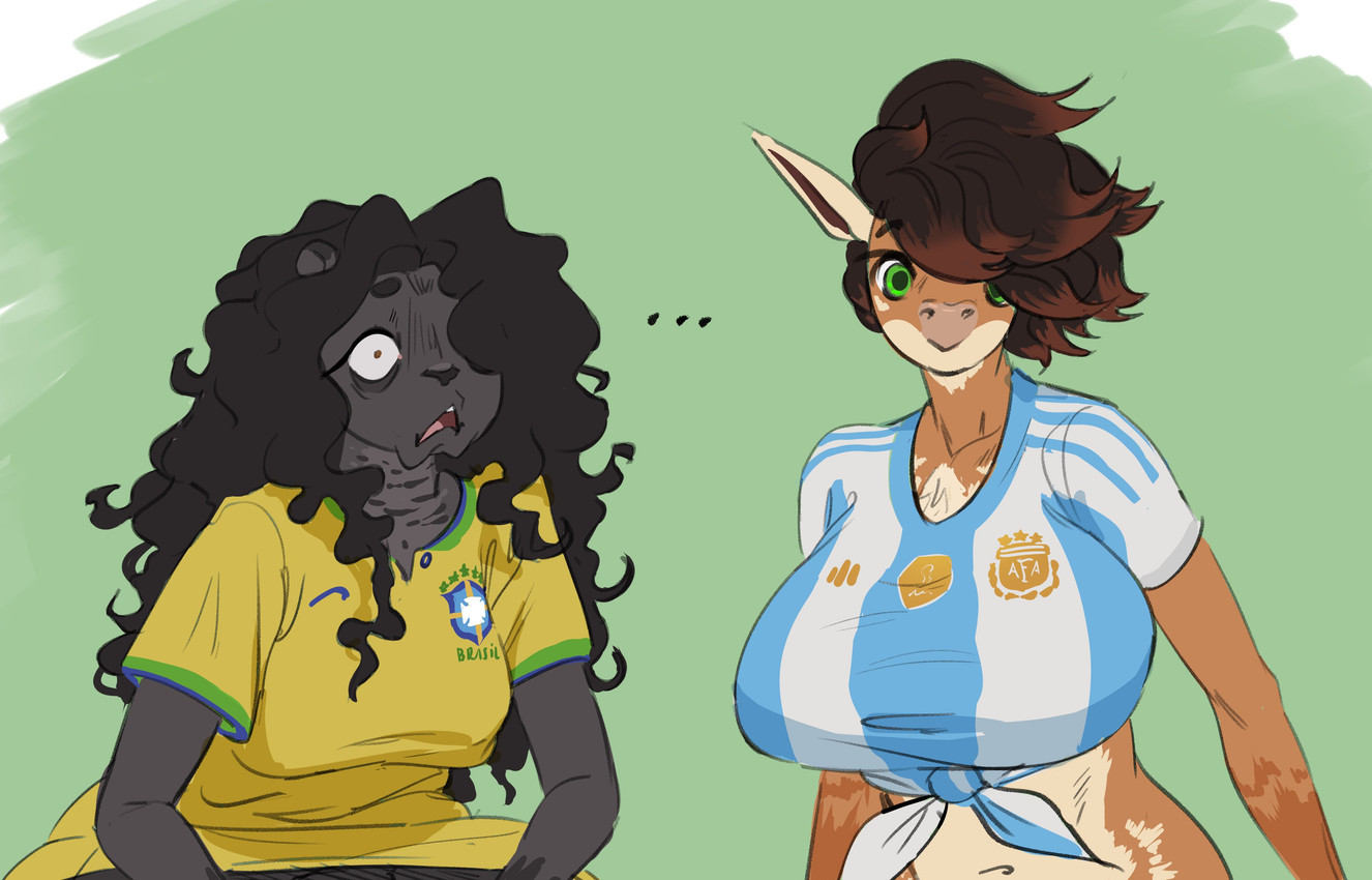 julia and priscilla (fifa) created by dreamy pride