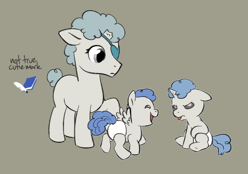 felvin, mean one, and nice one (my little pony and etc) created by puppyratcat