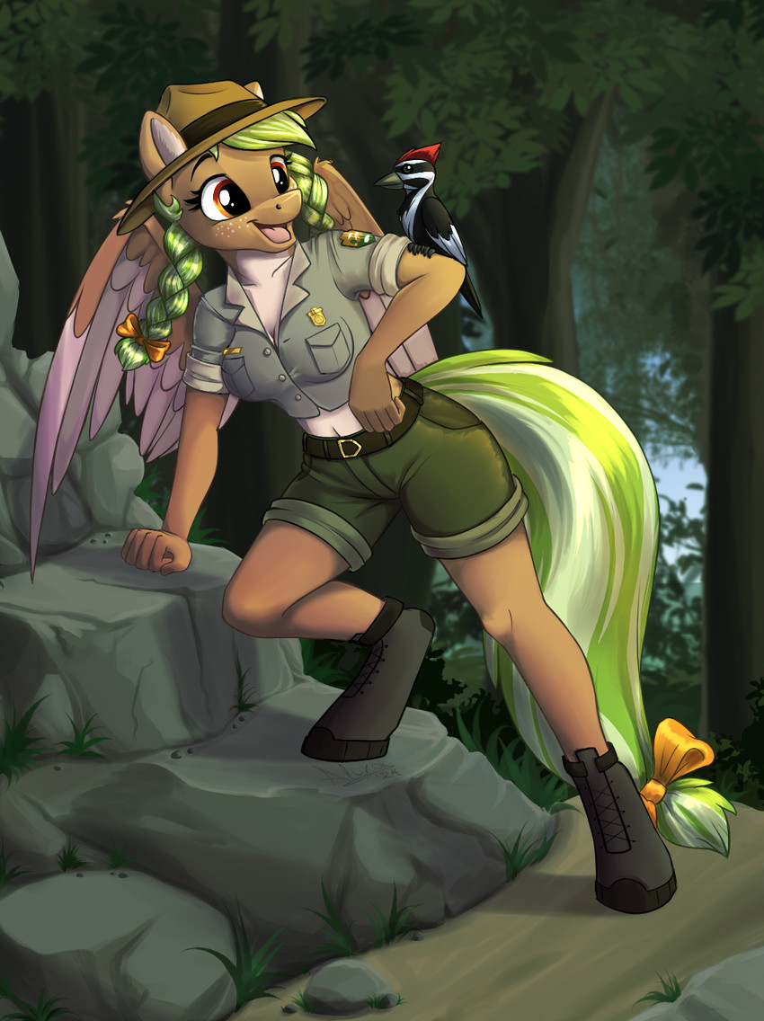 fan character and sylvia evergreen (my little pony and etc) created by sirzi