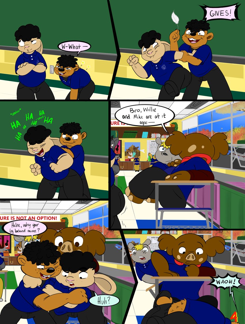 michael williamson and willie munk (tradcartoons studios and etc) created by calvin bowling and sandune