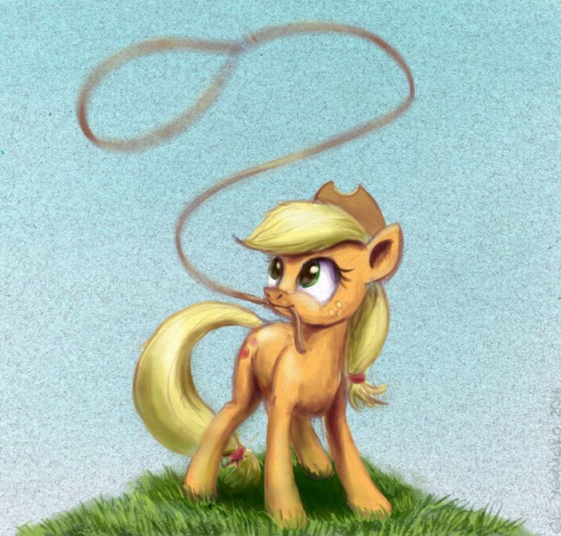 applejack (friendship is magic and etc) created by el-yeguero
