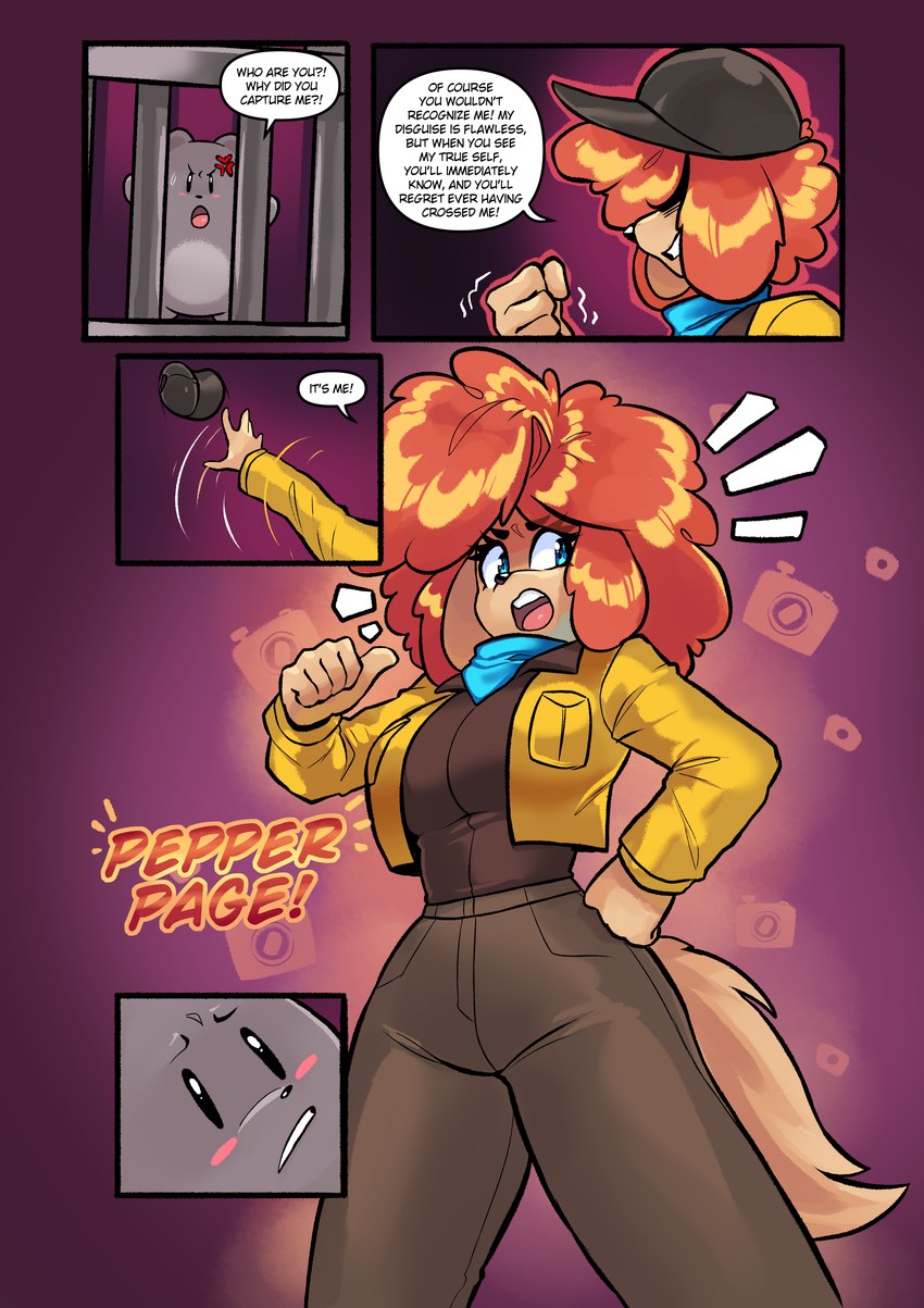 hampt and pepper page created by jamoart