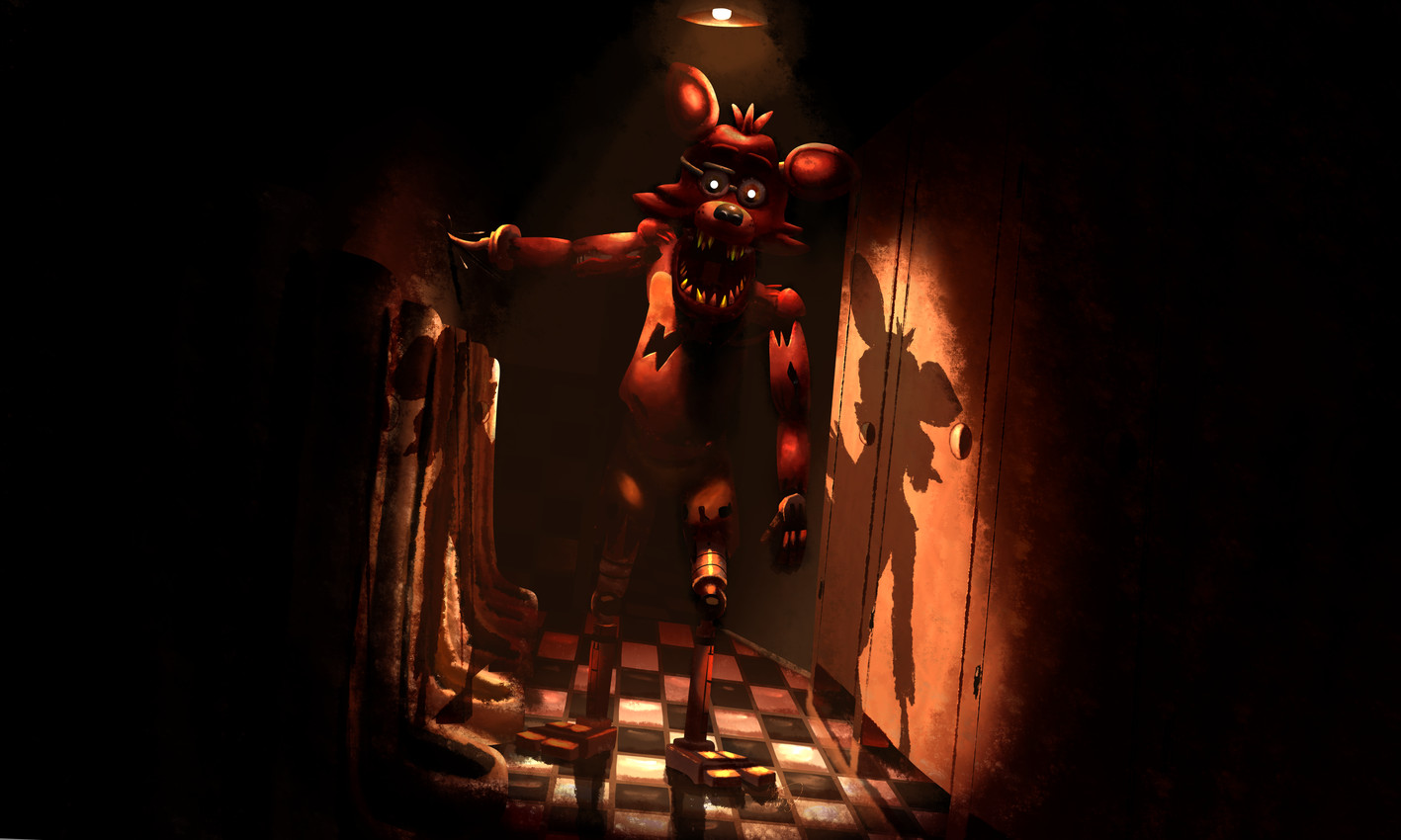 foxy (five nights at freddy's and etc) created by henryfda