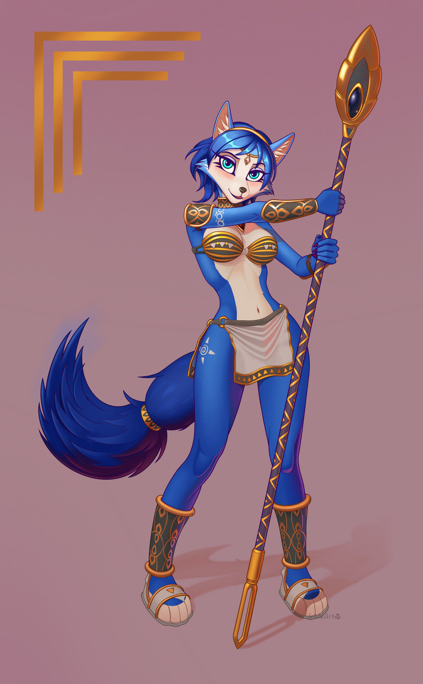 krystal (nintendo and etc) created by drawx