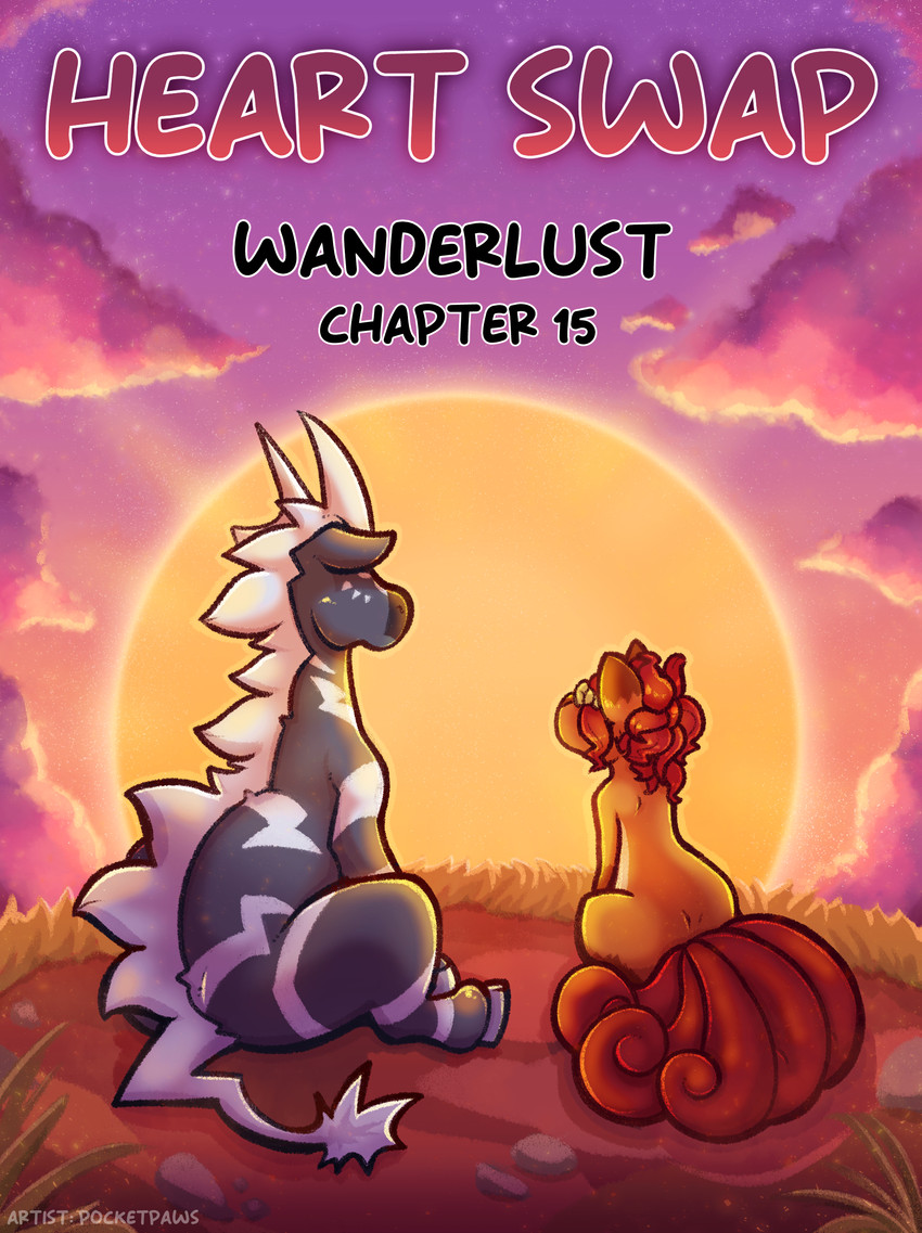 bolero delatante and sidra romani (pokemon mystery dungeon and etc) created by pocketpaws