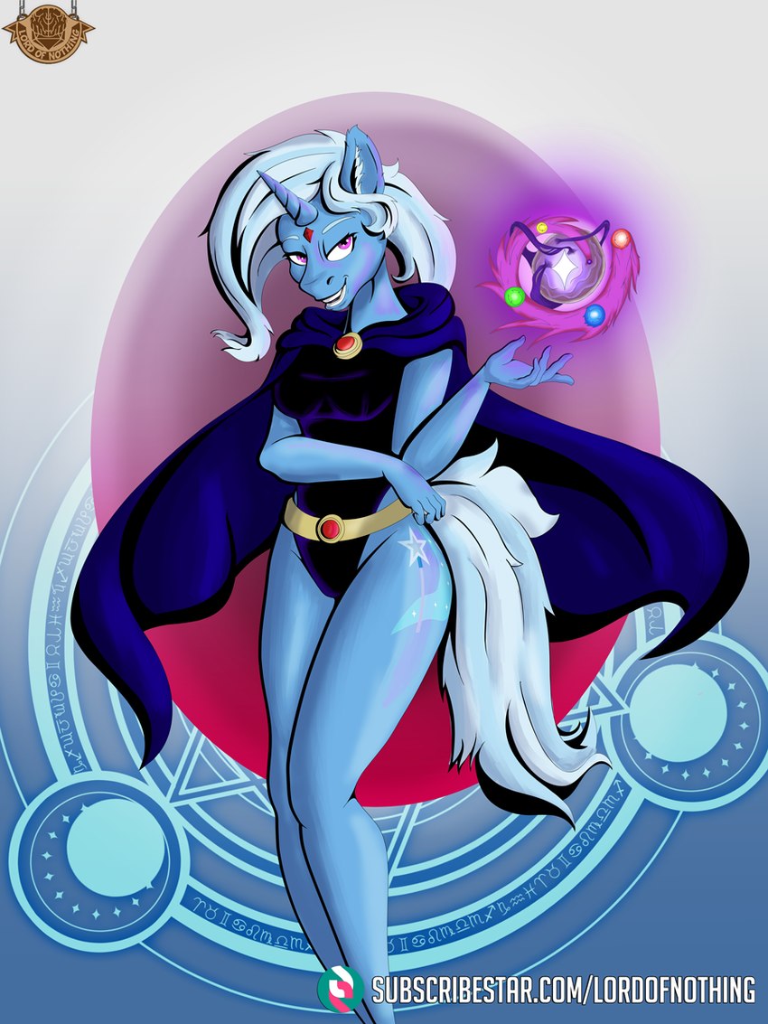 raven and trixie (friendship is magic and etc) created by lordofnothin1