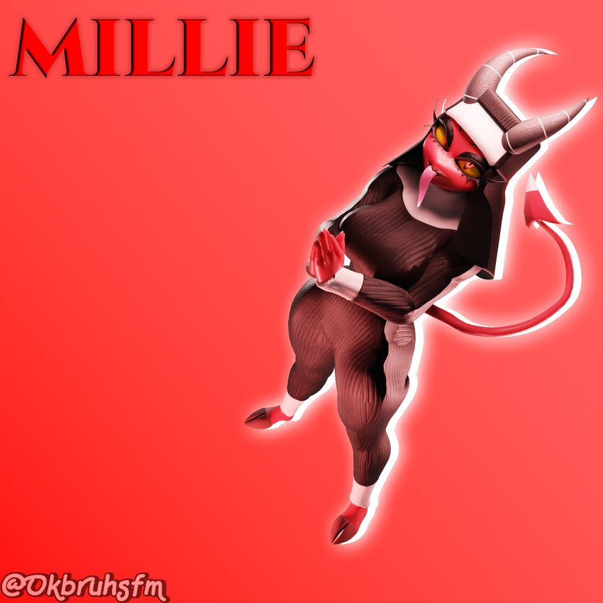 millie (helluva boss and etc) created by ok bruh