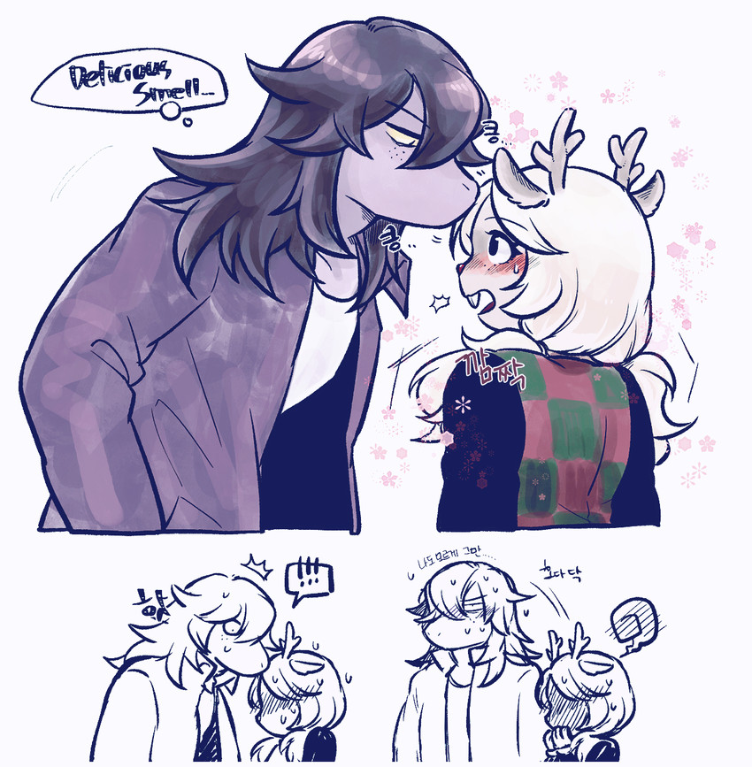 noelle holiday and susie (undertale (series) and etc) created by whan