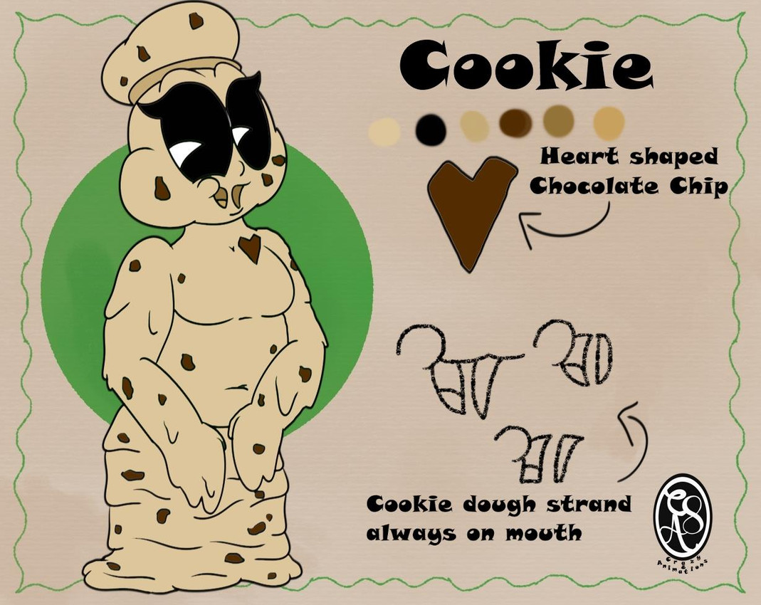 cookie and cookie created by crazy 8 animations