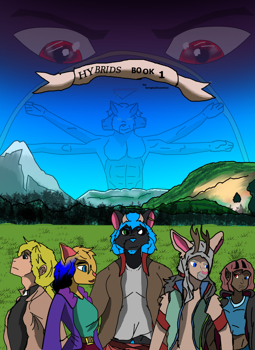 dex longtail (hybirds webcomic) created by cor1998l