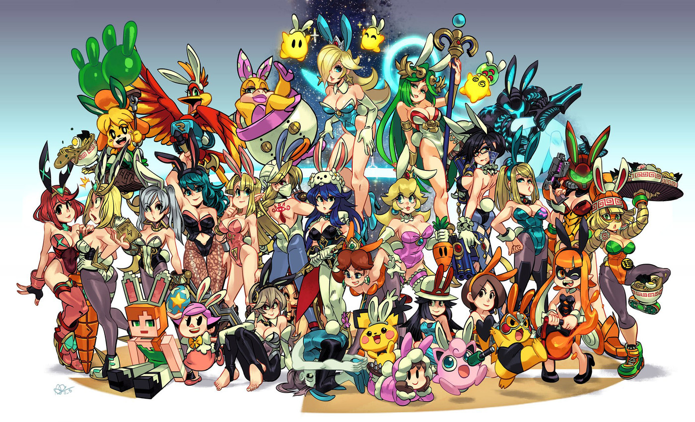 byleth, corrin, robin, cosplay pikachu, villager, and etc (super smash bros. ultimate and etc) created by alex ahad