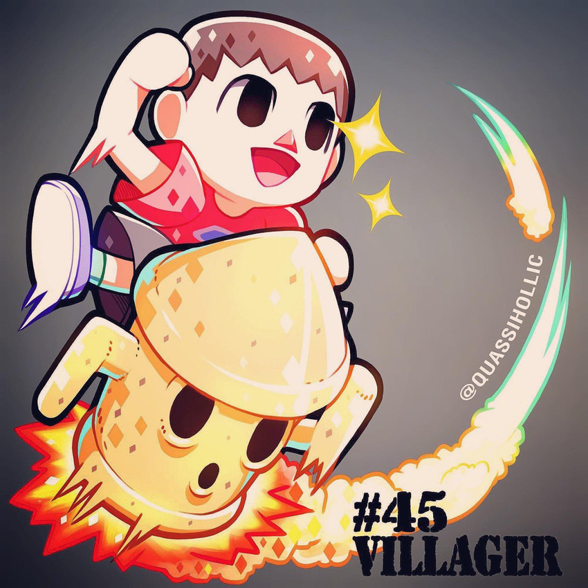 villager (animal crossing and etc) created by quas-quas